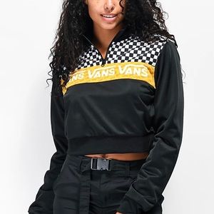 VANS Elevated Cropped Women’s Pullover Windbreaker Jacket / Top Size S
